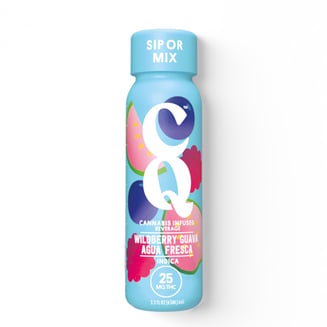 Wildberry Guava Agua Fresca [2oz] (25mg) by CQ/Cannabis Quencher