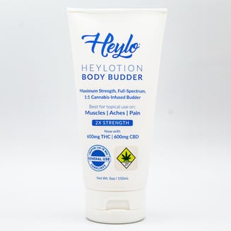 1:1 Body Budder (100mg CBD/100mg THC) by Heylo