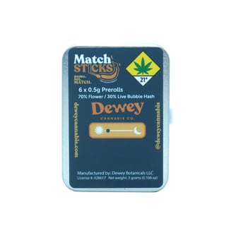 Electric Zushi - [6 x 0.5g] by Dewey Cannabis Co.