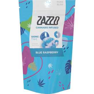 Blue Raspberry - Hybrid (100mg) by Zazzo