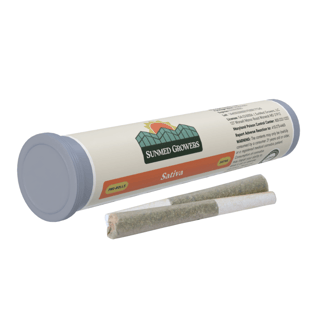 Agent Orange Pre-Roll 0.5g 2-Pack by SunMed Growers