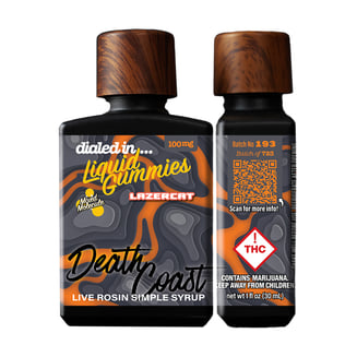 100mg - Death Coast - Rosin Drops by Dialed In Gummies