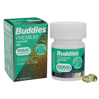 Buddies Brand — 100mg THC [10ct] (1000mg)
