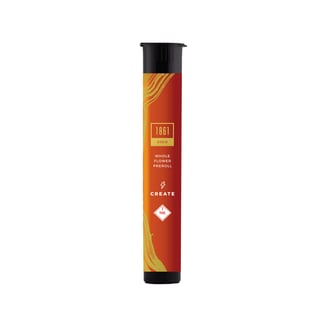 Black Indica Preroll (1g) by 1861 Market