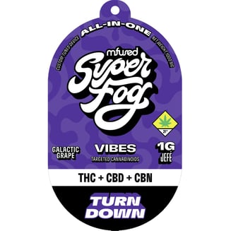 Turn Down - THC + CBD + CBN [1000mg] by Mfused