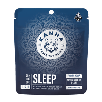 PROMO - Kanha - FX 3:2:1 SLEEP Marionberry Plum [10pk] (150mg CBN/100mg THC/50mg CBD) by PROMO