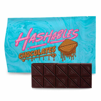 Dark Chocolate Hashables Chocolate Bar [20pk] (100mg) by Hashables