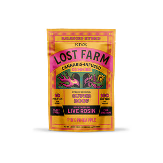 Pink Pineapple x Super Boof [10pk] (100mg) by Lost Farm