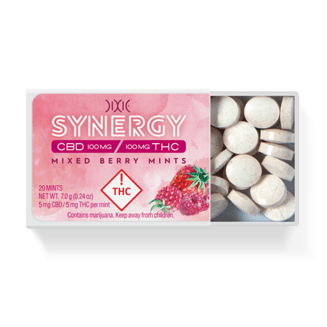 SYNERGY Mixed Berry 1:1 - (100mg CBD/100mg THC) by Dixie