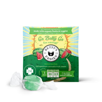 Go Betty Go - Watermelon [1pk] (20mg THC/2.5mg THCV) by Betty's Eddies