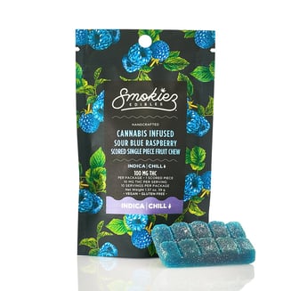 Smokiez — Sour Blue Raspberry