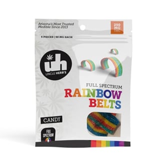 Rainbow Belts (250mg) by Uncle Herb's
