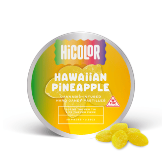 Hawaiian Pineapple Pastilles [10pk] (100mg) by HiCOLOR