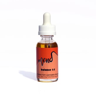 1:1 Balance [30ml] (500mg CBD/500mg THC) by Mend