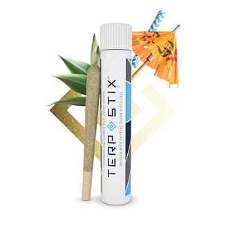 1:1 Blue Dream - Pina Colada [1g] by Terp Stix