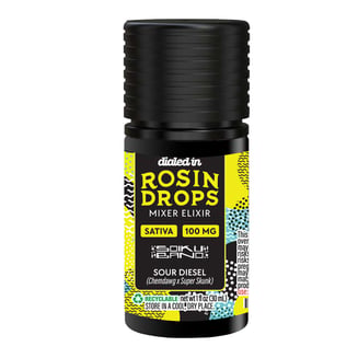 100mg - Sour Diesel #510 - Rosin Drops by Dialed In Gummies
