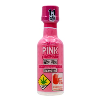 1:1 Pink Lemonade [1.7 fl. oz] (100mg CBD/100mg THC)