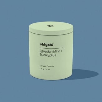 "D'Fuze" Candle - Egyptian Mint + Eucalyptus