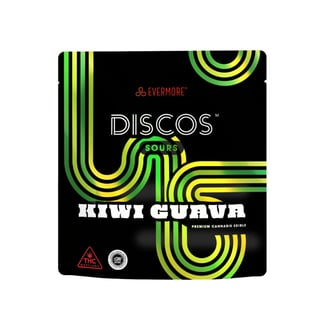 Sour Kiwi Guava [10pk] (100mg) by Discos