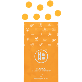 Mango [10pk] (100mg) by HaHa Edibles