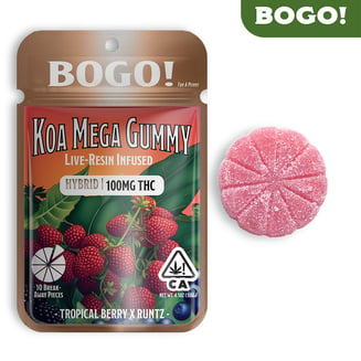 Tropical Berry x Runtz [1pk] (100mg) by Koa Cannabis Co.