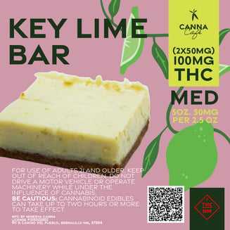 Key Lime Bar (100mg) by Minerva Canna