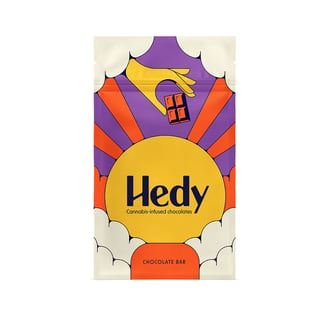 Dark Chocolate Dipped Orange Chews [12pk] by Hedy