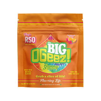 OGeez! — Big RSO - Peg S Raspberry Orange