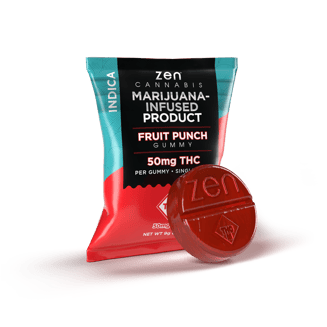 Fruit Punch - Indica [1pk] (50mg) by Zen Cannabis