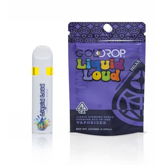 GoldDrop — Blueberry Purp Liquid Loud