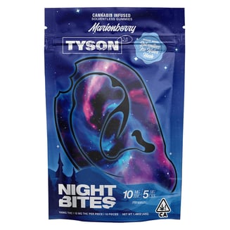 NIGHT BITES [10pk] (100mg THC/50mg CBN) by TYSON 2.0