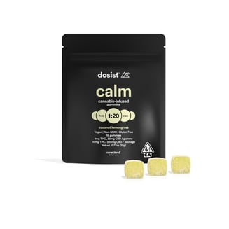 calm coconut lemongrass [10pk] (100mg) by dosist
