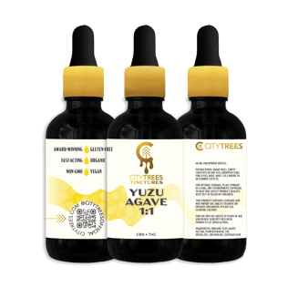 1:1 Yuzu Agave (250mg CBN/250mg THC) by City Trees