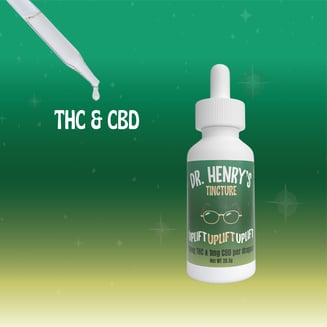 10:1 THC:CBD Uplift [1oz] (200mg THC/20mg CBD) by Dr. Henry's