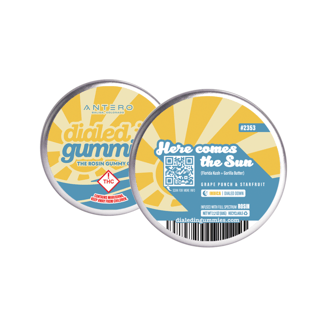 100mg - Here Comes The Sun - Rosin Gummies (10pk) by Dialed In Gummies