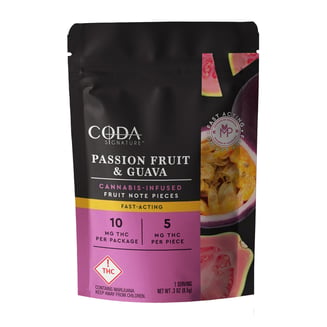 Passion Fruit & Guava [2pk] (10mg THC) by Coda Signature