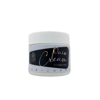 1:1 Pain Cream (100mg CBD/100mg THC) by Clovr