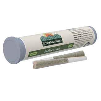 Pebblewreck Pre-Roll 0.5g 2-Pack by SunMed Growers