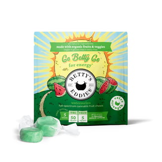 Go Betty Go - Watermelon [5pk] (250mg THC/12.5mg THCV) by Betty's Eddies