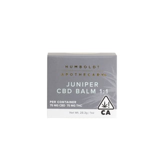 1:1 Juniper Balm [1oz] (75mg CBD/75mg THC) by Humboldt Apothecary