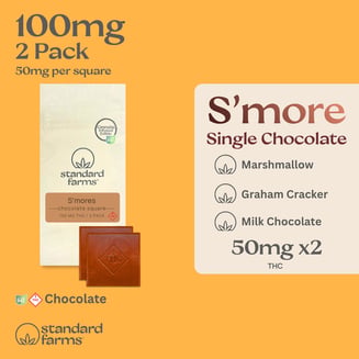 S'mores [2pk] (100mg) by Standard Farms