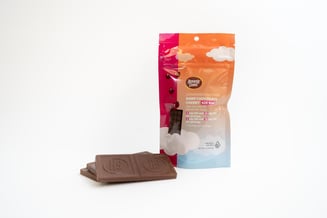 Dark Chocolate Cherry 420 Bar (4mg CBD/20mg THC) by Heavenly Sweet