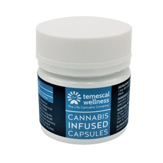Capsules THC Sativa 25mg (10pk) by Temescal Wellness