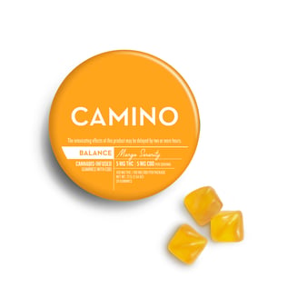 1:1 'Balance' Mango Serenity [20pk] (100mg CBD/100mg THC)