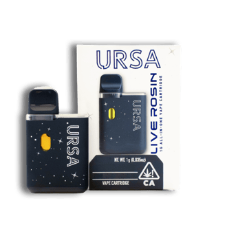 All In One Rosin Cartridge 1g - Divine Banana [1000mg] by Ursa Extracts