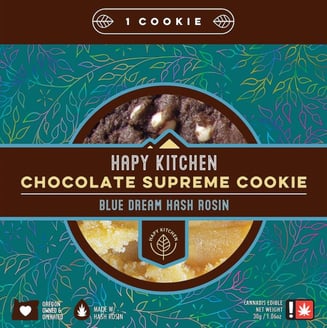 Chocolate Supreme x Blue Dream Hash (100mg) by Hapy Kitchen