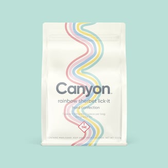 Rainbow Sherbet Lollipop - 10mg by Canyon