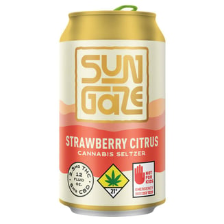 Sungaze Zero: Strawberry Citrus [1pk] (5mg CBD/2.5mg THC) by Sungaze