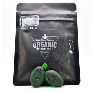 10mg THC Sour Apple [2pk] (10mg each/20mg total) by Organic Remedies