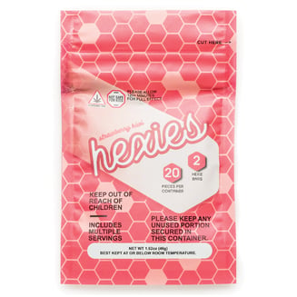 Hexies Strawberry Kiwi [20pk] (100mg) by Hexies